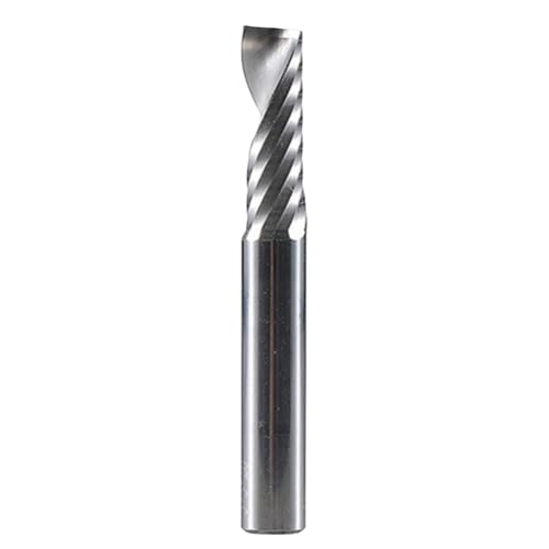 Flaroey Einzelkante-Spiralnutfräser 3D-Graviermesser für die - und Acrylschnitt 1 Stück 10 * 32 * 65mm Hartmetallfräser von Flaroey