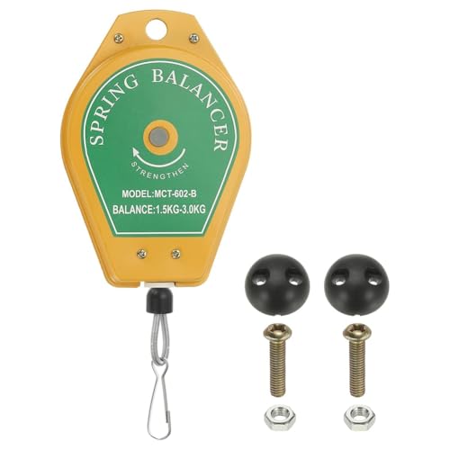 Flaroey Federbalancer Lagerfeder Werkzeug Verstellbarer Kabel Rücksteller 3,3-6,6 Lbs (1,5-3 Kg) von Flaroey