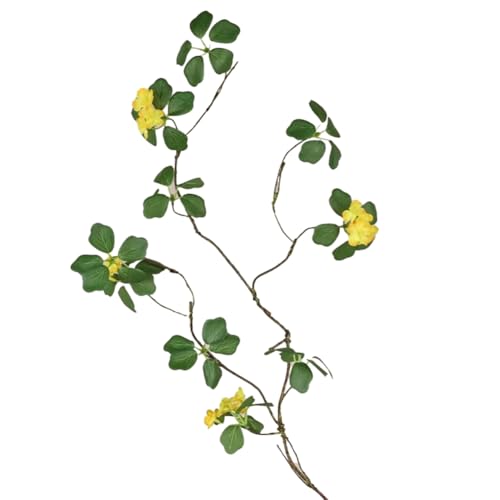 Flaroey Imitiertes Guanyin-Lotusblatt-Rattan-Blumenarrangement und Landschaftsgestaltung mit Bedeutung, Lange Verwelkte Weinreben-Ornamente A Flaroey Imitiertes Guanyin-Lotusblatt-Rattan-Blumenarrangement und Landschaftsgestaltung mit Bedeutung, Lange Verwelkte Weinreben-Ornamente A von Flaroey