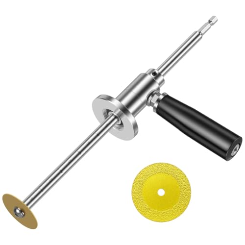 Flaroey Innenrohrschneider für PVC-, Edelstahl-Innenschneider-Werkzeuge mit Diamant-Schneidrad von Flaroey