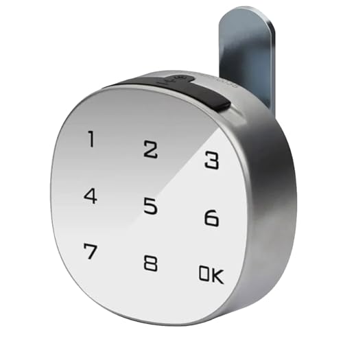 Flaroey Intelligenter Weißer Elektronischer 8-Stelliger Passwort-Zungenschloss-Eisenkombinationsschrankverschluss von Flaroey