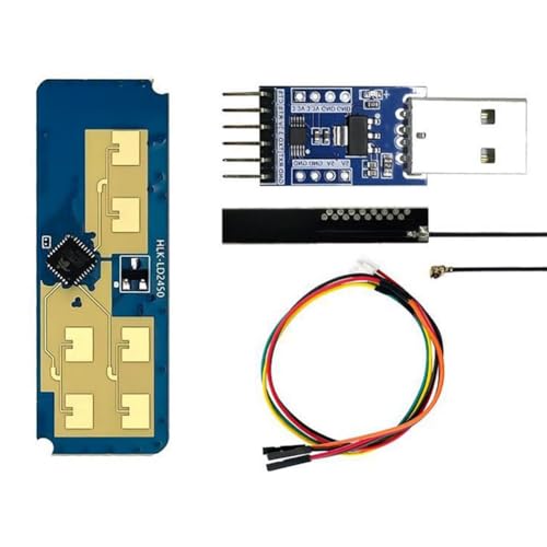 Flaroey LD2450 DC5V 24G Smart Home Motion Personenverfolgung Flugbahntest Entfernung Winkelgeschwindigkeit Radarsensormodul Flaroey LD2450 DC5V 24G Smart Home Motion Personenverfolgung Flugbahntest Entfernung Winkelgeschwindigkeit Radarsensormodul von Flaroey