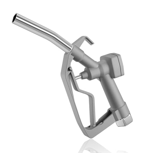 Flaroey Manuelle 3/4-NPT-Kraftstoffdüse mit 2-Gang-Vorhängeschloss, 26 GPM Max. Durchflussrate, Zapfpistole mit 15/16-Ausguss von Flaroey