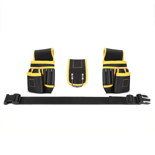 Flaroey Nagel-Saugwerkzeug-Tasche, Werkzeug-Hüfttasche, Elektriker-Hüfttasche, Multi-Tool-Hüfttasche, Oxford-Stoff-Werkzeug Flaroey Nagel-Saugwerkzeug-Tasche, Werkzeug-Hüfttasche, Elektriker-Hüfttasche, Multi-Tool-Hüfttasche, Oxford-Stoff-Werkzeug von Flaroey