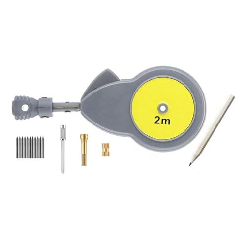 Flaroey Rotape-Maßbandzirkel, Bandzirkel, Messbalkenzirkel zum Zeichnen Von Kreisen und mit Maßband Flaroey Rotape-Maßbandzirkel, Bandzirkel, Messbalkenzirkel zum Zeichnen Von Kreisen und mit Maßband von Flaroey
