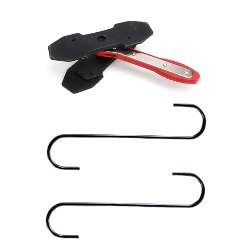 Flaroey Scheibenbremskolbenkompressor, Bremsenschlüssel, Bremskolbenabscheider, Bremszylinderversteller mit 2 Schwarzen Haken von Flaroey