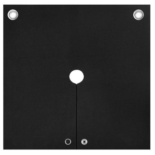 Flaroey Schweißdecke, Schweißmatte mit Öffnungsform, Hitzebeständige Lötdecke Bis 1800°F, Flammhemmender Kohlenstoff von Flaroey