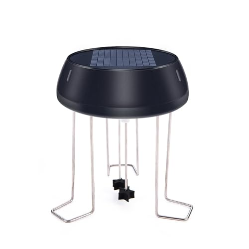 Flaroey Solarbetriebener Wasserrührer für Vogelbäder, Wasserwipp-Sprudler, Solarbetriebener Wasserrührer, Vogelbad-Wassermischer von Flaroey