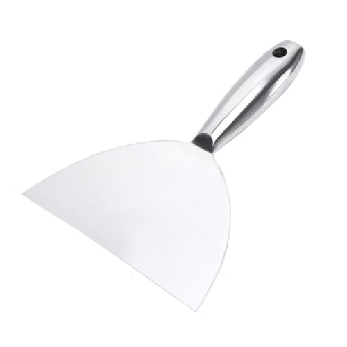 Flaroey Spachtel 8, Einteiliges, Hochwertiges, Poliertes Schaberwerkzeug Aus Rostfreiem Stahl für die Trockenbau-Endbearbeitung Flaroey Spachtel 8, Einteiliges, Hochwertiges, Poliertes Schaberwerkzeug Aus Rostfreiem Stahl für die Trockenbau-Endbearbeitung von Flaroey
