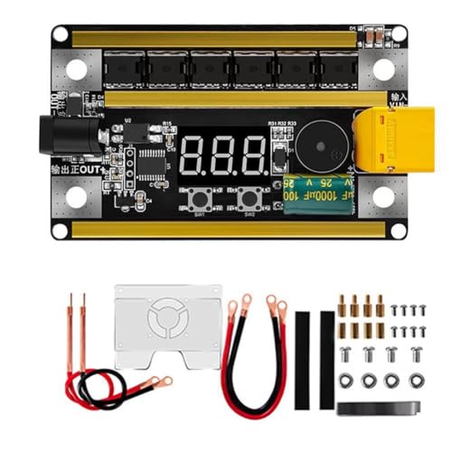 Flaroey Verbessertes Tragbares Punktschweißgerät mit 100 Gängen und 12 V Spannung für 18650 Mobiltelefone, Lithiumbatterie, DIY, Kleines Punktschweißgerät Flaroey Verbessertes Tragbares Punktschweißgerät mit 100 Gängen und 12 V Spannung für 18650 Mobiltelefone, Lithiumbatterie, DIY, Kleines Punktschweißgerät von Flaroey