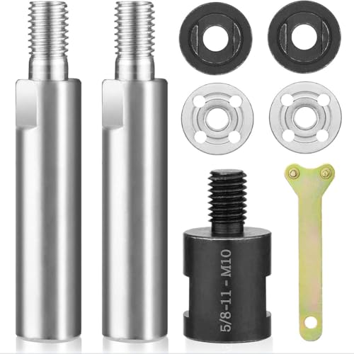 Flaroey Winkelschleifer-Verlängerungsstange, M10-Gewindepolierer-Adapterstange, Schleiferverlängerung für Winkelschleifer/-Polierer Typ 100 Flaroey Winkelschleifer-Verlängerungsstange, M10-Gewindepolierer-Adapterstange, Schleiferverlängerung für Winkelschleifer/-Polierer Typ 100 von Flaroey