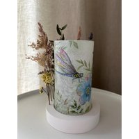 Windlicht Aus Einem Recycling Glas /Serviertentechnik /Schönes Geschenk /In Liebevoller Handarbeit/Raysin Teller /Es Darf Nicht Nass Werden von FlaschenhalsDesign