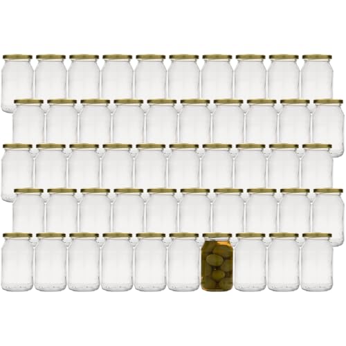 Flaschenland - 42 Einmachgläser-Set 250ml mit Twist-Off-Deckel 58, luftdichte Marmeladengläser, Vorratsgläser zum Einlegen, Einmachen und Aufbewahren | Lebensmittelecht | BPA-frei | Made in Germany Flaschenland - 42 Einmachgläser-Set 250ml mit Twist-Off-Deckel 58, luftdichte Marmeladengläser, Vorratsgläser zum Einlegen, Einmachen und Aufbewahren | Lebensmittelecht | BPA-frei | Made in Germany von Flaschenland