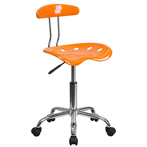 Flash Furniture Bürostuhl, Orange, 41.91 x 43.18 x 88.27 cm von Flash Furniture