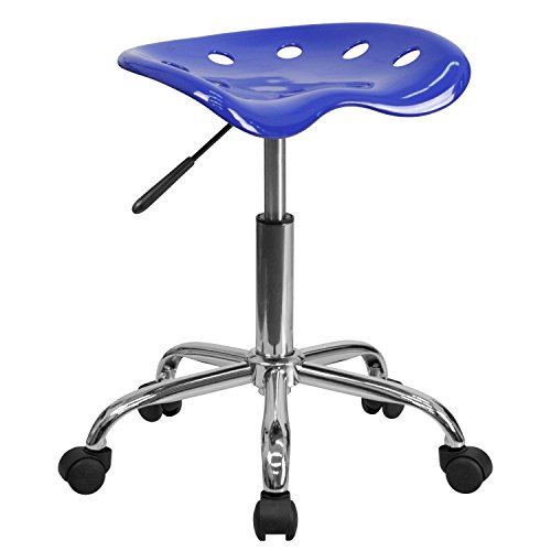 Flash Furniture Bürostuhl, Plastik, Nautical Blue, 38.1 x 43.18 x 65.41 cm von Flash Furniture