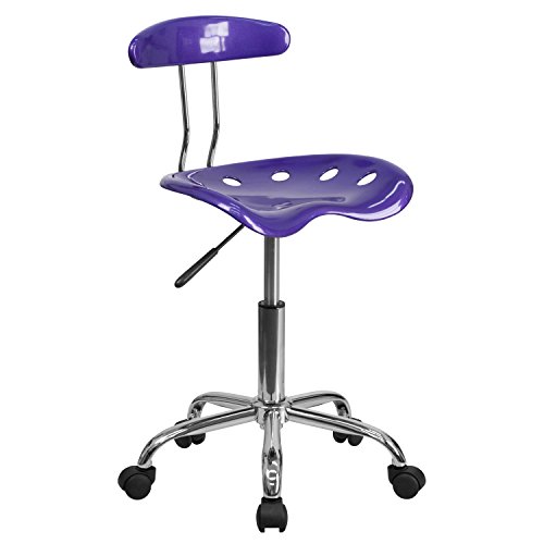 Flash Furniture Bürostuhl, violett, 41.91 x 43.18 x 88.27 cm von Flash Furniture