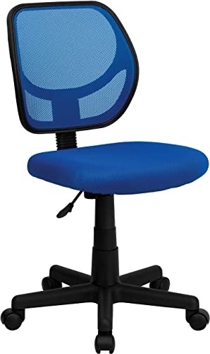 Flash Furniture WA-3074-BL-GG Mid-Rückseite Blauer Computerstuhl aus Netz von Flash Furniture