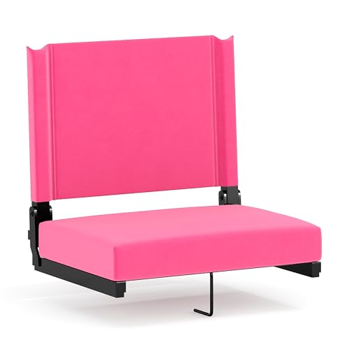 Flash Furniture Grandstand Comfort Seats by Flash with Ultra-Padded Seat in Pink von Flash Furniture