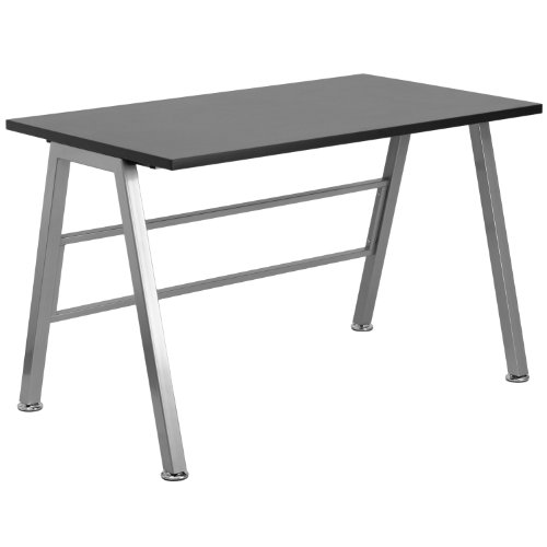 Flash Furniture High Profile Schreibtisch, Schwarz von Flash Furniture