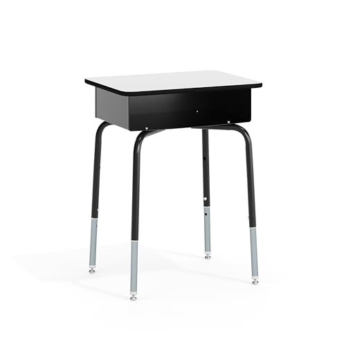 Flash Furniture Schreibtische mit offener Vorderseite, Legierter Stahl, GRAU, Gray von Flash Furniture