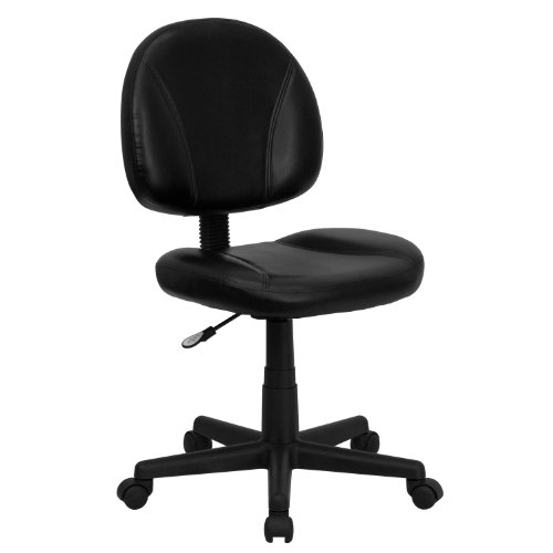 Flash Furniture bt-688-bk-gg mid-Back schwarz Leder Aufgabe, ergonomisch von Flash Furniture