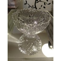 Fifth Allee Kristall Schüssel Mit Fuß von FlashBacksInMyGarage