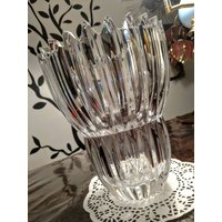 Mikasa Eis Palast Kristall Blumenvase von FlashBacksInMyGarage
