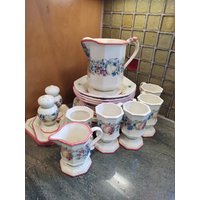 Vintage Avon Sweet Country Ernte Keramik Geschirr von FlashBacksInMyGarage