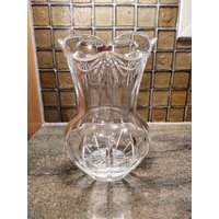 Vintage Kristall Paradies Vase von FlashBacksInMyGarage