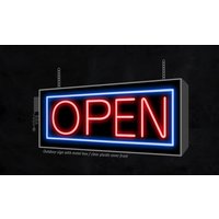 Open Outdoor Led Schild Für Home Office, Business, Hotels & Events von FlashingNeonSigns