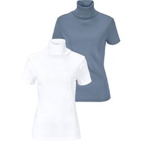 Flashlights Rollkragenshirt, (Packung, 2 tlg., 2er-Pack), eng geschnitten, aus elastischem Material, im 2er-Pack von Flashlights