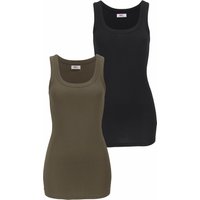 Flashlights Tanktop, (Packung, 2 tlg., 2er-Pack), in Longform von Flashlights