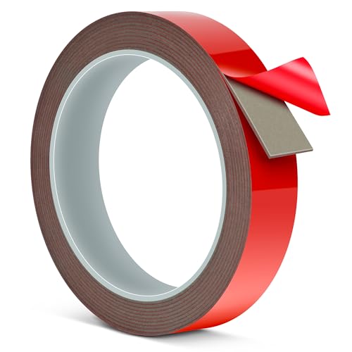 Flaveano Doppelseitiges Klebeband Extra Stark, 3,0 m x 2 cm Acryl-Montageband von Flaveano