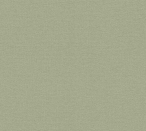 A.S. Création Flavour Vliestapete 10,05 m x 0,53 m einfarbige Strukturtapete - Khaki, Grün - Uni-Tapete Made in Germany - 367137 A.S. Création Flavour Vliestapete 10,05 m x 0,53 m einfarbige Strukturtapete - Khaki, Grün - Uni-Tapete Made in Germany - 367137 von A.S. Création