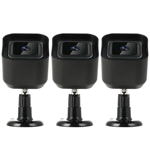 Blink Outdoor Kamerahalterung - Blink Kamerahalterung - Verstellbare Wandhalterung mit 360° verstellbare Schutzhülle ür Blink Outdoor Kamera und Blink Indoor Sicherheitskamera System (3 Stück) von Flearitzo