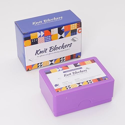Flearitzo Kammnadeln - Strickblocker - Strick-Blockierkämme Spannnadeln - Spannnadeln Stricken zum Spannen (20 Stücke) von Flearitzo