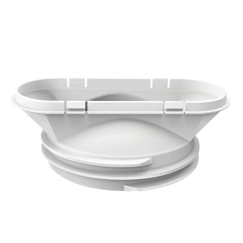 Klimaanlagen Abluftschlauch Rohrverbinder - Abluftschlauchadapter Ø 150mm AC Abgangsrohr Verbindungsstück Schlauch Adapter Fensteradapter Fensterdüse für Tragbare Mobile Klimaanlage Lüftungsanlage von Flearitzo