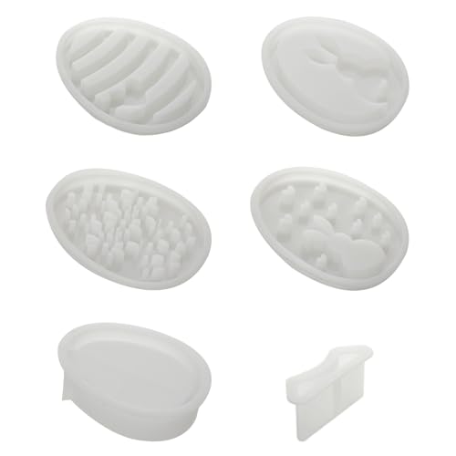 Silikonformen Gießformen Set – Silikonform Hase & Ei Gießformen für Gips Epoxidharz Beton Seife oder Kerzenherstellung von Flearitzo