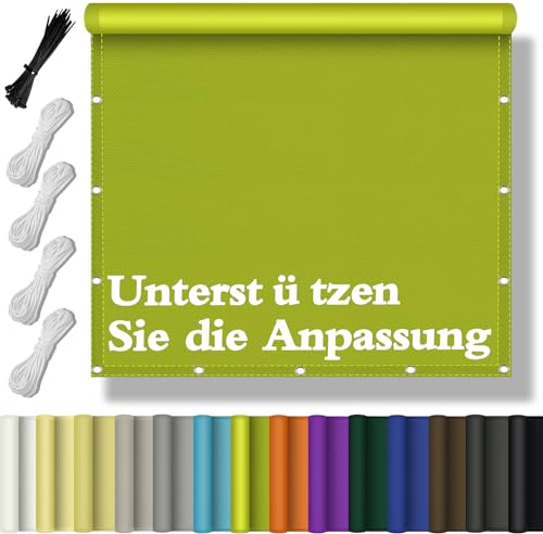 Flei Sonnensegel Wasserdicht Rechteckig, Schattentuch UV-Schutz Sunsegel Reißfest Maschinenwäsche mit Ösen und Seil für Garten Balkon Terrasse Zaunblende AußEnbereich Schwimmbad 4.5x6M - Gelbgrün Flei Sonnensegel Wasserdicht Rechteckig, Schattentuch UV-Schutz Sunsegel Reißfest Maschinenwäsche mit Ösen und Seil für Garten Balkon Terrasse Zaunblende AußEnbereich Schwimmbad 4.5x6M - Gelbgrün von Flei