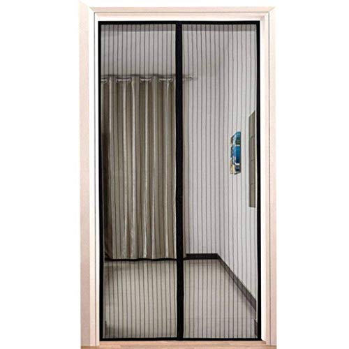 Magnet Fliegengitter Tür 70x225cm, Magnetischer Fliegenvorhang Moskitonetz, Magnetische Adsorption, Faltbar, Auto Schließen Luft kann frei strömen, for Türen/Patio - Schwarz Magnet Fliegengitter Tür 70x225cm, Magnetischer Fliegenvorhang Moskitonetz, Magnetische Adsorption, Faltbar, Auto Schließen Luft kann frei strömen, for Türen/Patio - Schwarz von Flei