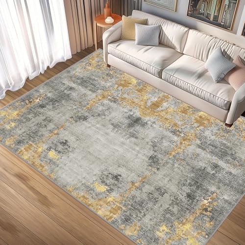 Teppich 60x320cm Moderner und Outdoor KurzflorTeppich Pflegeleichter und Nicht Fusselnder Anti-Rutsch Flauschig waschbar Teppich Perfekt für das Wohnzimmer, Schlafzimmer von Flei