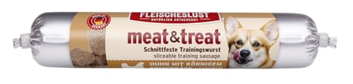 Fleischeslust Meat & Treat Huhn mit körnigem Frischkäse 80g Fleischeslust Meat & Treat Huhn mit körnigem Frischkäse 80g von Fleischeslust