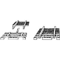 Fleischmann 22215 N Gleis (ohne Bettung) Flexgleis, Endstück 24St. von Fleischmann