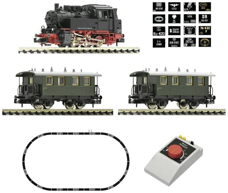 Fleischmann 5160003 N Analog Start Set Dampflok Br 80 Personenzug Siehe Text B-Ware von Fleischmann