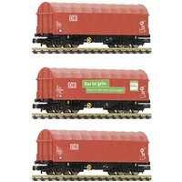 Fleischmann 6660014 N 3er Set Schiebeplanenwagen der DB AG Fleischmann 6660014 N 3er Set Schiebeplanenwagen der DB AG von Fleischmann