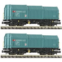 Fleischmann 6660037 N 2er-Set Teleskophaubenwagen der SBB Fleischmann 6660037 N 2er-Set Teleskophaubenwagen der SBB von Fleischmann