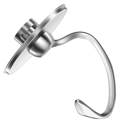 Ersatz-Knethaken Aus Edelstahl, Kompatibel Mit KitchenAid 4,5–5 QT-Küchenmaschinen Mit Kippbarem Kopf Ersatz-Knethaken Aus Edelstahl, Kompatibel Mit KitchenAid 4,5–5 QT-Küchenmaschinen Mit Kippbarem Kopf von Fleixoaptv