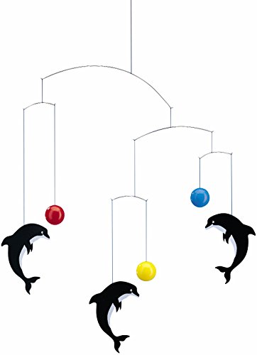 Flensted f060 Dolphinarium Mobiles, Folie, Mehrfarbig, 50cm Flensted f060 Dolphinarium Mobiles, Folie, Mehrfarbig, 50cm von Flensted Mobiles