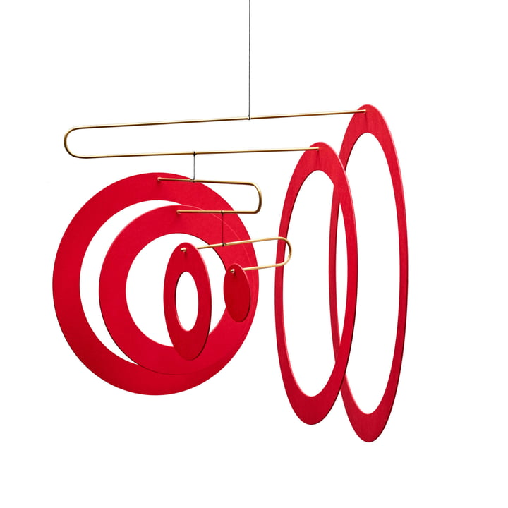 Flensted Mobiles Super Sonic Mobile Deko Dekoration Design Pappkarton Siehe Text B-Ware von Flensted