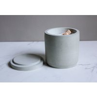 Küche Beton Kanister-Gewürzglas-Home Geschenk ~ Stil von FleshandBlooms